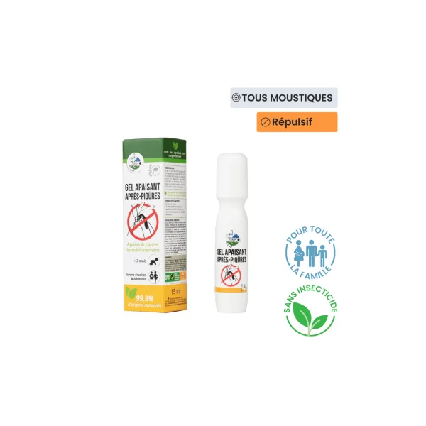 Gel apaisant piqure moustique pour femme enceinte
