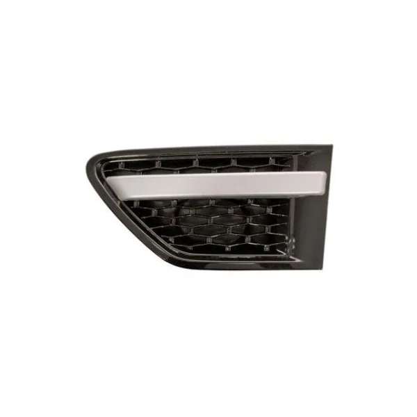Grille aile avant gauche pour LAND ROVER RANGE ROVER SPORT LR322 2010-2013, noire brillante/argentée, modèle Supercharged - Autobiography Sport Black Pack, Neuve