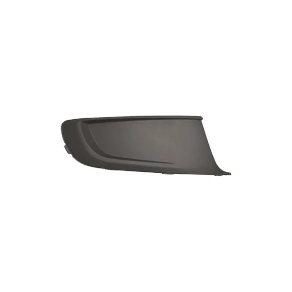 Grille de calandre droite pour VOLKSWAGEN CADDY III ph.2, 2010-2015, noire, sans siège feu antibrouillard, Neuve