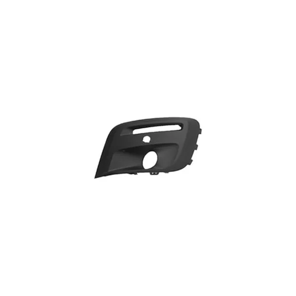 Grille de calandre gauche pour PEUGEOT PARTNER II ph.3, 2015-2018, noire trou antibrouillard, radar