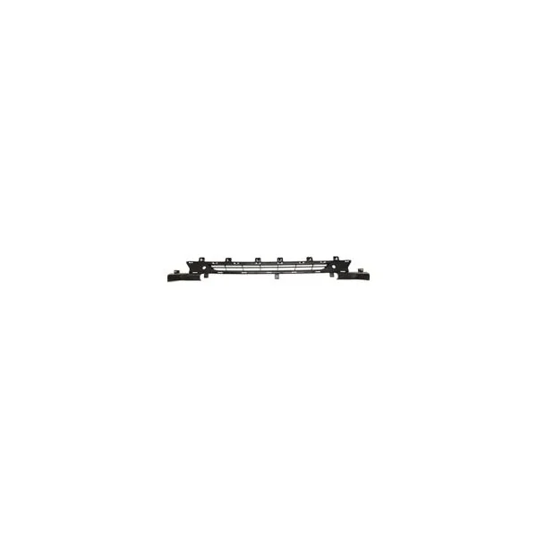 Grille de calandre inférieure pour PEUGEOT 208 ph. 2 2015-2019, trous radar, noire, pare chocs avant