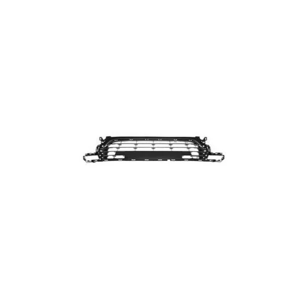 Grille de calandre inférieure pour RENAULT CLIO IV phase 2, 2016-2019, noire, pare chocs avant