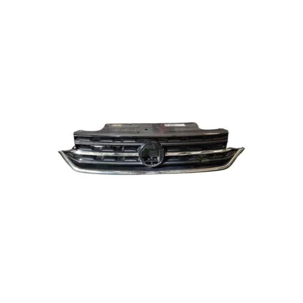 Grille de calandre pour VOLKSWAGEN T-CROSS depuis 2019, noire, avec moulure chromée, Neuve