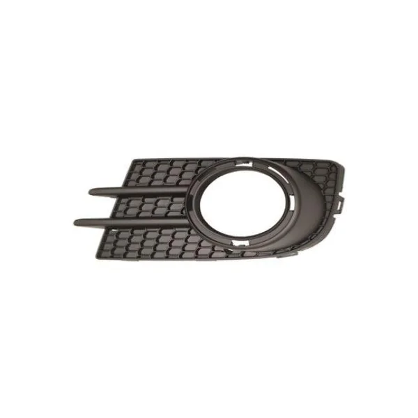 Grille de pare-chocs avant gauche pour VOLKSWAGEN TIGUAN I phase 2 2011-2015, noire, avec emplacement antibrouillard, avec contour chromé, modèle Sport, Neuve