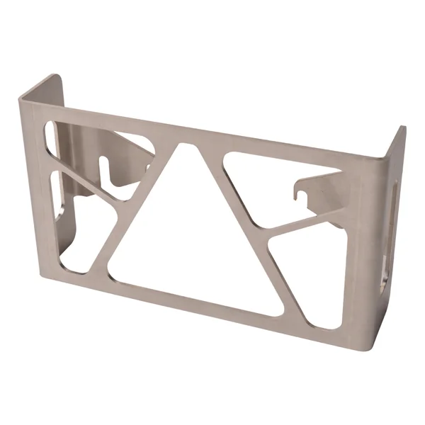 Grille de protection pour feux de remorque Aspock Multipoint 5 avec triangle libre 245x140x65 mm - acier inoxydable