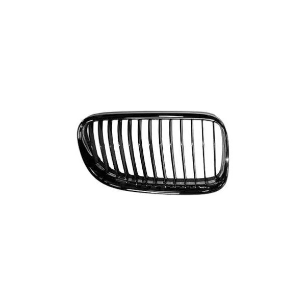Grille de radiateur avant droite pour BMW Serie 3 E92/E93 COUPÉ/CABRIO 2010-2013, chromée/noire, Neuve