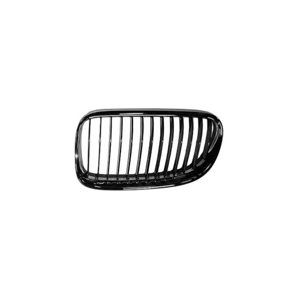 Grille de radiateur avant gauche pour BMW Serie 3 E92/E93 COUPÉ/CABRIO 2010-2013, chromée/noire, Neuve