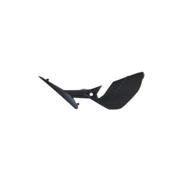 Grille gauche de pare-chocs avant pour PEUGEOT 308 III phase 1 depuis 2021, noire structurée, avec trou radar, Neuve