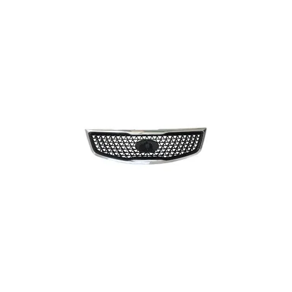 Grille radiateur centrale pour KIA SPORTAGE 2014-2015, gris argenté, Neuve