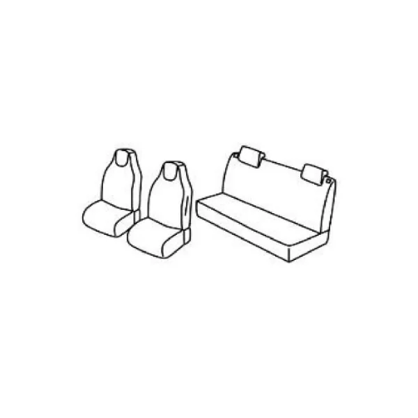 Housse de siège auto sur mesure Dacia Spring