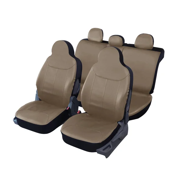 Housse de siège auto universelle simili cuir beige Texas pour citadine
