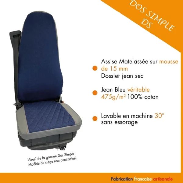 Housse de siège pour siège Kab seating série 500
