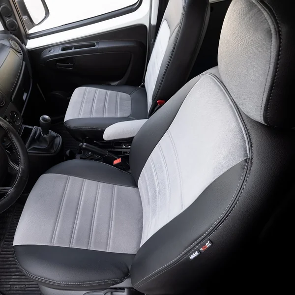 Housse Ford transit connect alcantara et similicuir 2 places
