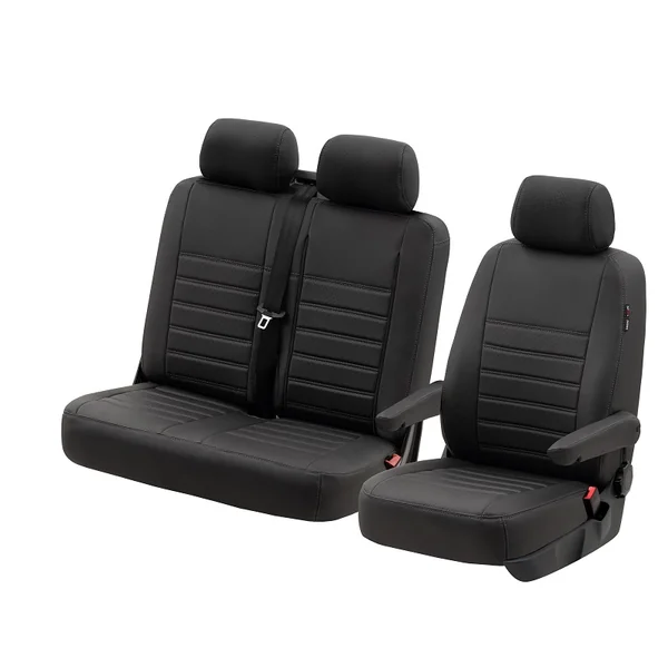 Housses Ford Transit Custom simili cuir à partir de 2013 à 2023