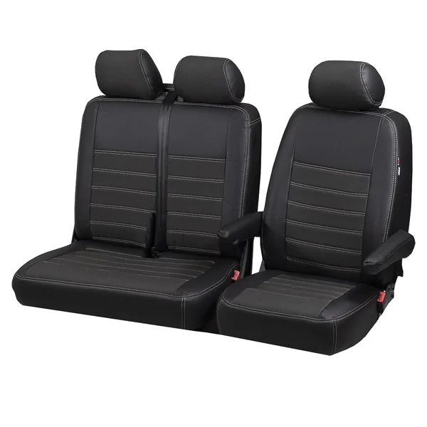 Housses Opel Movano simili cuir & jeans à partir de 2010 dont 1 appui-tête incorporé