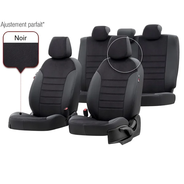 Housses sièges voiture Volkswagen Golf 8 en alcantara