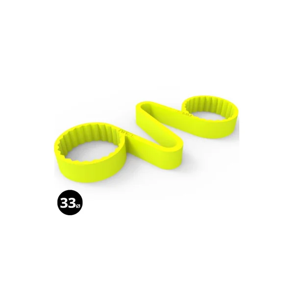 Indicateur de desserrage de roue et retenue d’écrou Checklink jaune Ø33 mm