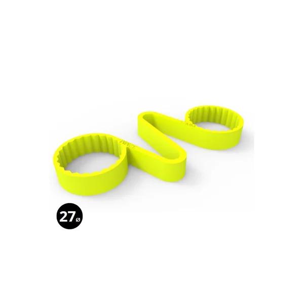 Indicateur de desserrage de roue et retenue d'écrou CHECKLINK Jaune – Ø 27 mm
