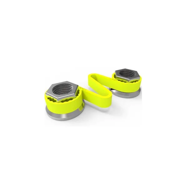 Indicateur de desserrage de roue et retenue d'écrou CHECKLINK Jaune – Ø 27 mm