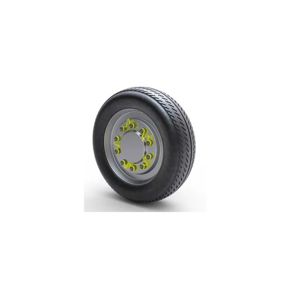 Indicateur de desserrage de roue et retenue d'écrou CHECKLINK Jaune – Ø 30 mm