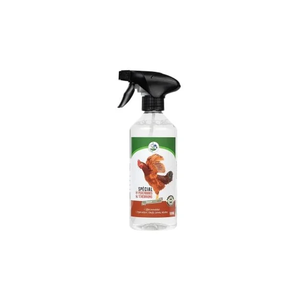 Insecticide naturel ténébrion et poux rouge poule 500ML