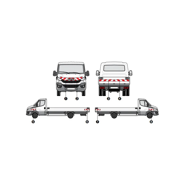 IVECO DAILY KIT BALISAGE