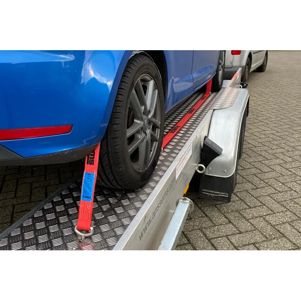 Jeu complet de sangles d'arrimage pour Transport en voiture - rouge - adaptable sur Anssems AMT / MSX