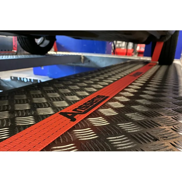 Jeu complet de sangles d'arrimage pour Transport en voiture - rouge - adaptable sur Anssems AMT / MSX