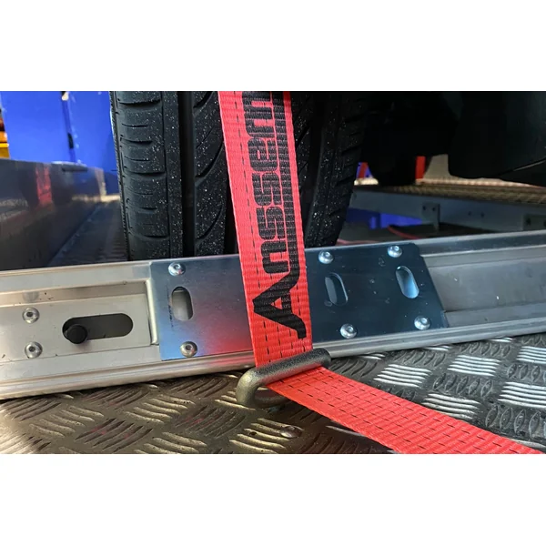 Jeu complet de sangles d'arrimage pour Transport en voiture - rouge - adaptable sur Anssems AMT / MSX