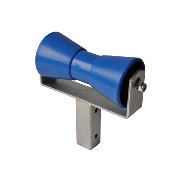 Jeu de rouleaux de quille - 200x85 mm - bleu - complet sur support en T