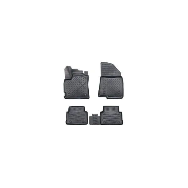 Jogger (2021-2026) - Premium Rubber floor mats with high edges