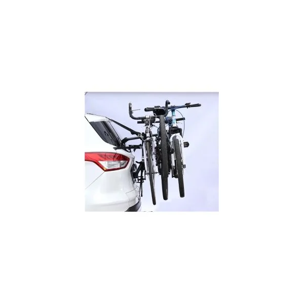 K39 Travel bicycle holder for 3 bicycles with tailgate / trunk mounting