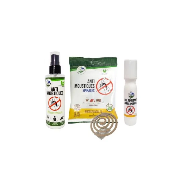 Kit anti moustique vacances tranquilles spirale