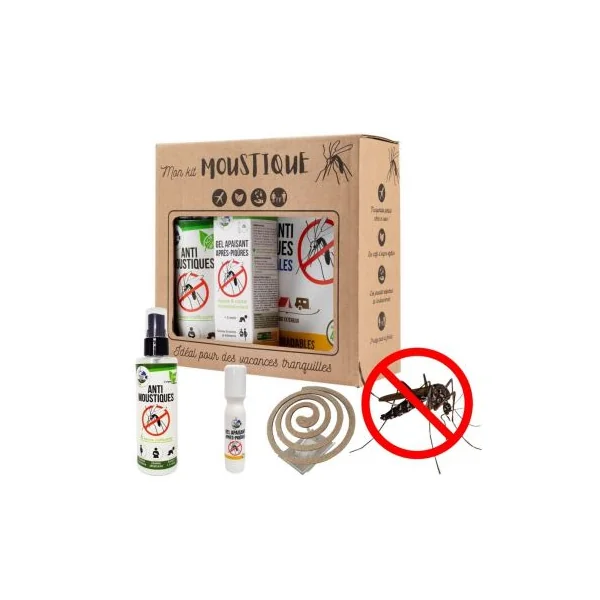 Kit anti moustique vacances tranquilles spirale
