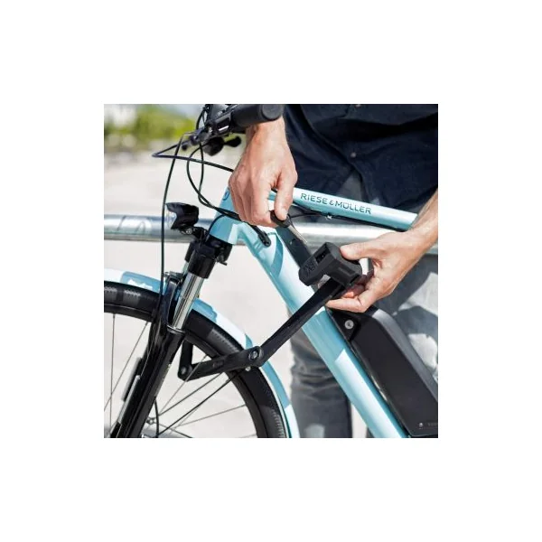 Kit antivol vélo pliable très haute sécurité bordo 6500/85 Xplus