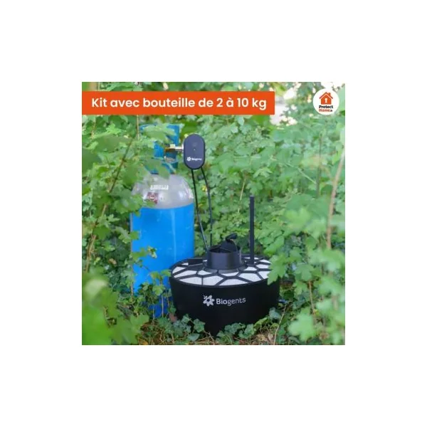 Kit CO2 Biogents AERO TRAP Piege a moustique exterieur