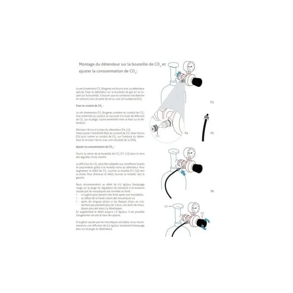 Kit CO2 Biogents AERO TRAP Piege a moustique exterieur