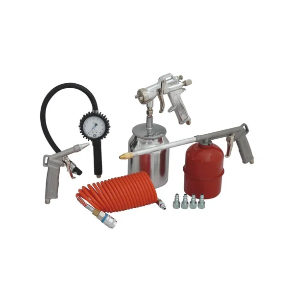 Kit d'accessoires pneumatiques avec raccords rapides (5 pièces)