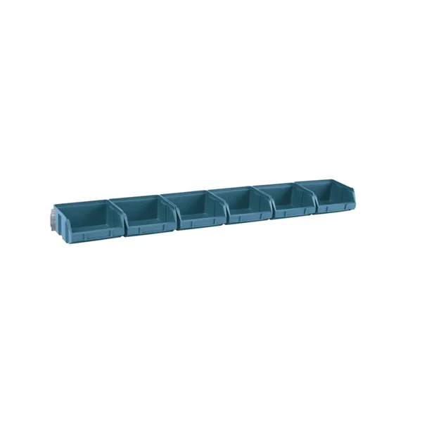 Kit de 6 Boîtes à Bec avec Support Mural en Acier – 600x95x50 mm