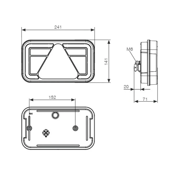 Kit d'eclairage LED - Aspock Multiled 4 - 13 broches - Plug & Play