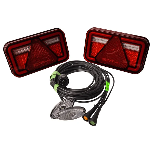 Kit d'éclairage LED - Aspock Multiled 4 - 13 broches - Plug & Play - incluant les feux de balisage