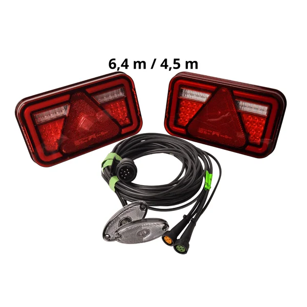 Kit d'éclairage LED - Aspock Multiled 4 - 13 broches - Plug & Play - incluant les feux de balisage