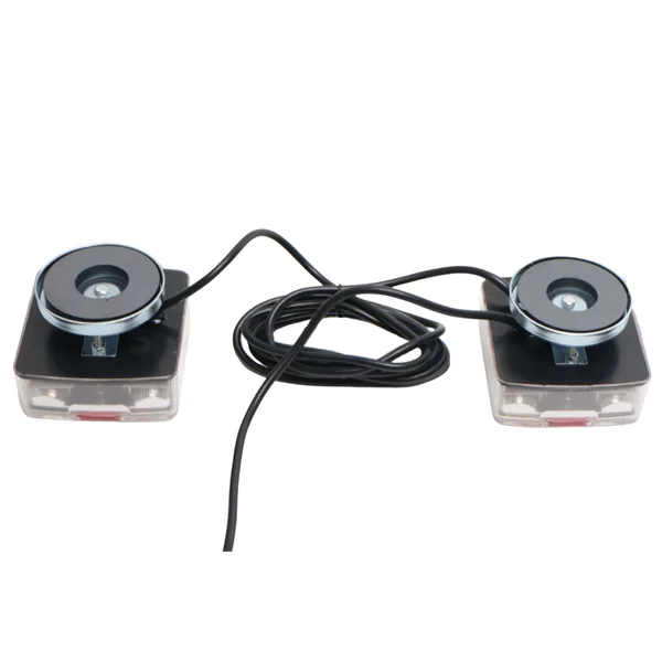 Kit d’éclairage LED magnétique - 12 mètres de câble principal - 7 broches - idéal pour les remorques bateaux