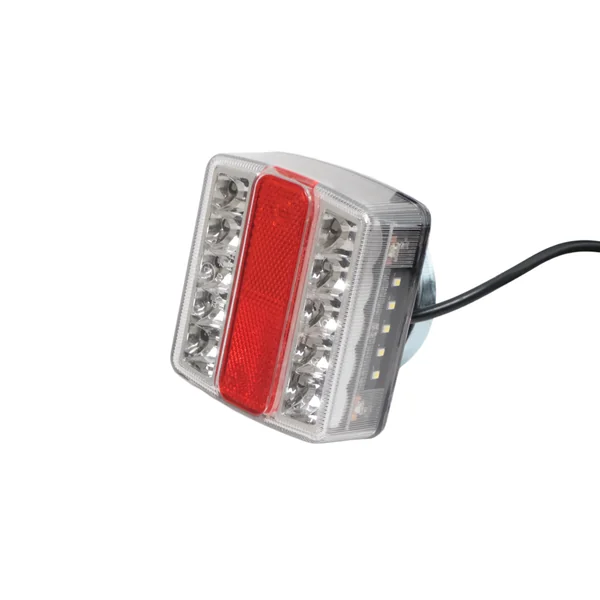 Kit d’éclairage LED magnétique - 12 mètres de câble principal - 7 broches - idéal pour les remorques bateaux