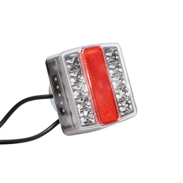 Kit d’éclairage LED magnétique - 12 mètres de câble principal - 7 broches - idéal pour les remorques bateaux