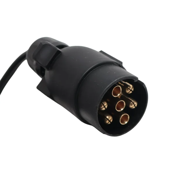Kit d’éclairage LED magnétique - 12 mètres de câble principal - 7 broches - idéal pour les remorques bateaux