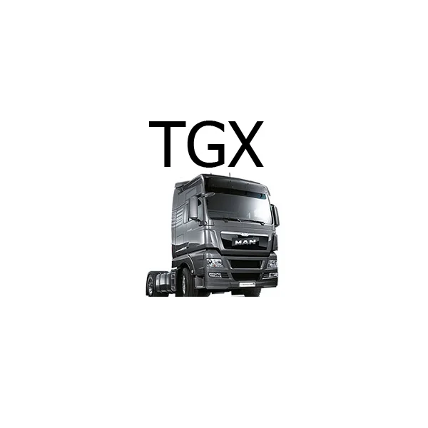 Kit housses cabine MAN TGX sans tiroir siège passager avec ceinture intégrée