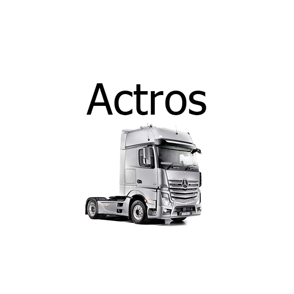 Kit housses cabine Mercedes Actros siège passager inclinable SFO 2012-2017