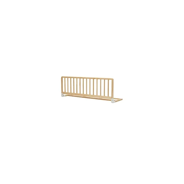 La barrière de lit en bois