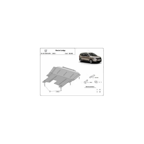 Lodgy - Engine metal shield